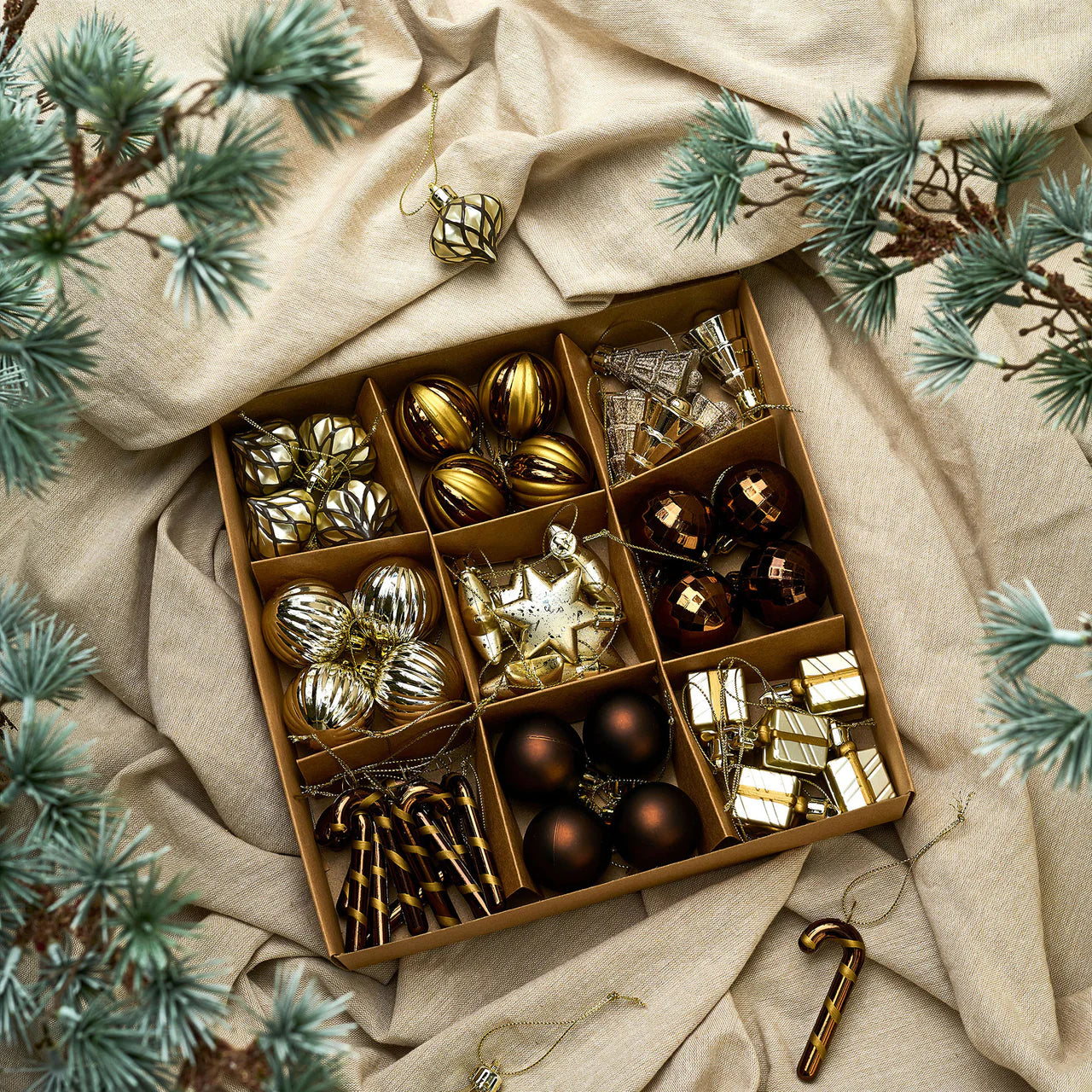 Weihnachtskugeln 48 Stk